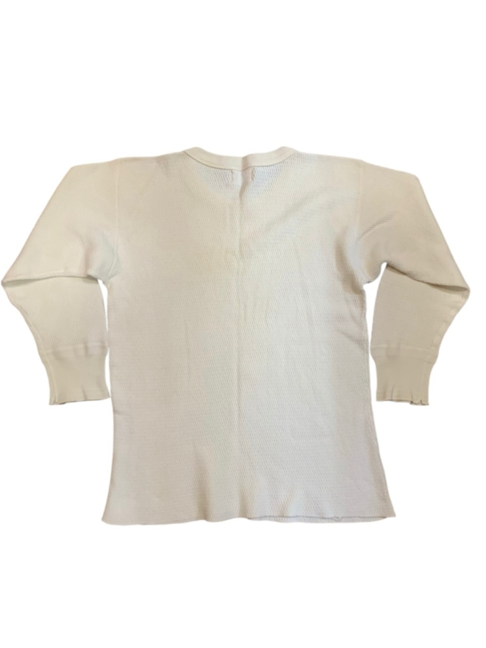 Vtg 60’s Men's Hettrick Sportswear Thermal Undershirt Size L White - Picture 6 of 7